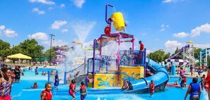 Indoor pool, a heated pool