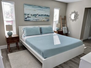 2 bedrooms, iron/ironing board, travel cot, free WiFi