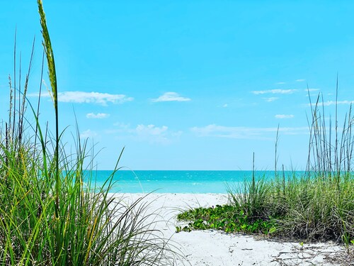 Vuoden lopun alennus! Päivitetty koti, lämmitetty uima-allas lähellä S. Venetsian ranta. 