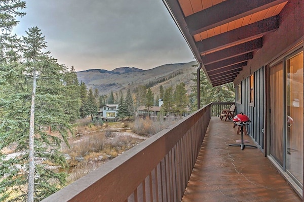 Look forward to relaxing on the 50 foot wraparound balcony
