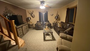 Smart TV, books, stereo - Lake Front Big Yard Fishing Dock Paddle Boat AC Campfire Swimming Grill Deck  (Audubon)