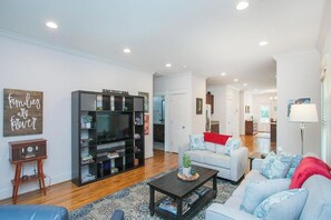 Flat-screen TV, offices, printers