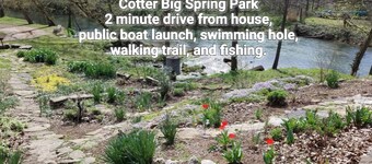 Cotter Rock Cottage, Historic Cotter AR. Near River "Trout Capital USA"