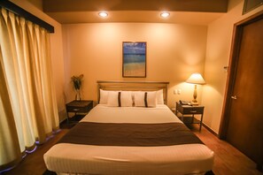 2 slaapkamers, een kluis op de kamer, een strijkplank/strijkijzer