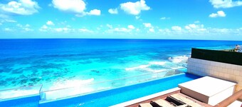 Luxueux Oceanfront Condo Rooftop Pool Vue 360 °