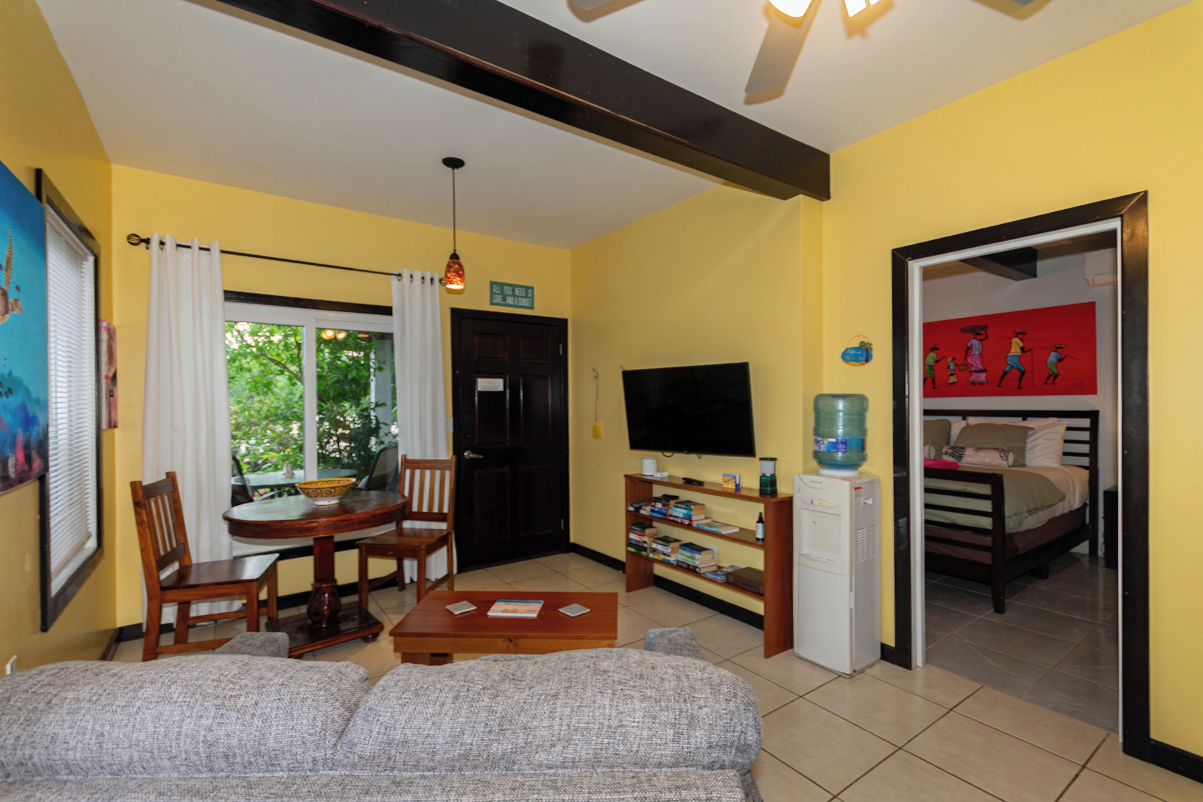 1 bedroom, in-room safe, iron/ironing board, free WiFi