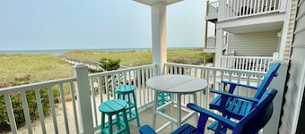 Oceanfront 2BR/2BTH 1st Floor Retreat! Linens Included, Free WiFi, Free Parking