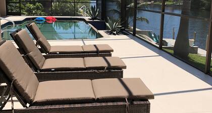 Waterfront Pool Home with Gulf Access