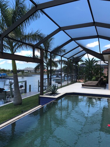 Waterfront Pool Home with Gulf Access