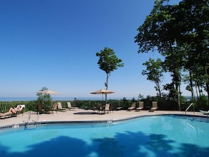 Indoor pool, a heated pool