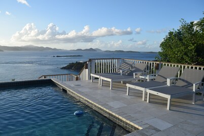 Exclusive Cruz Bay Villa! Amazing water view and sunsets!
