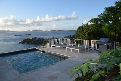 Exclusive Cruz Bay Villa! Amazing water view and sunsets!