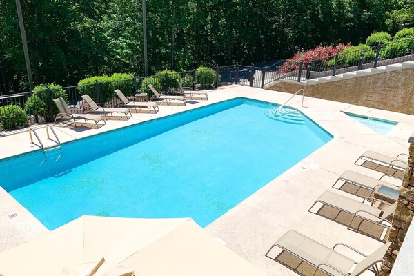 Community pool just 3 houses down. Super convenient to home.