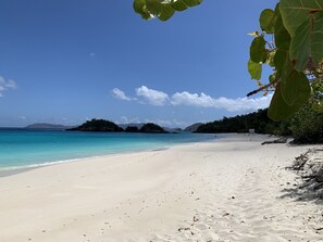 Sun-loungers, beach towels