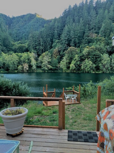 Great Vintage 2500sq ft. country cabin amazing river front setting!