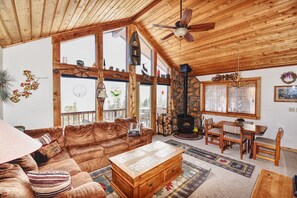 Smart TV, fireplace, DVD player, books - The Alice Cabin in Winterland! (Idaho Springs)