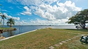 Unclassified image, 4 of 34, button - Open Water Home with lots of dolphin and manatee sightings. Boat docking. (Ellenton)