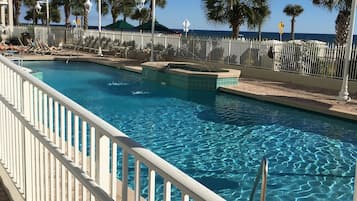 Indoor pool, outdoor pool