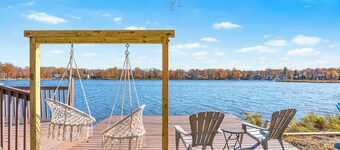 MEJOR DESPERTAR EN EL LAGO 1 -Hermosa casa frente al lago