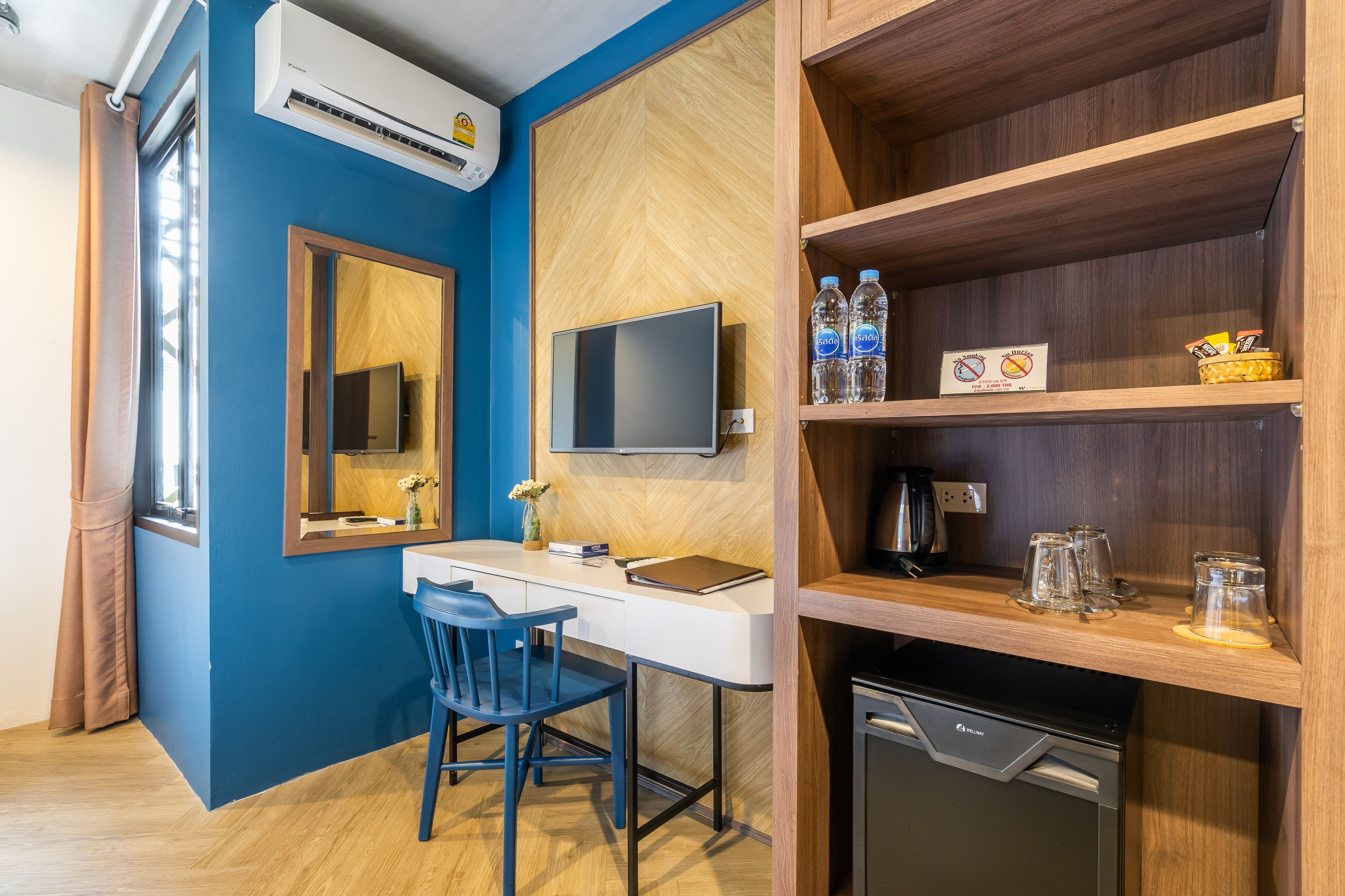 deluxe twin room | premium bedding, free minibar items, soundproofing, free wifi