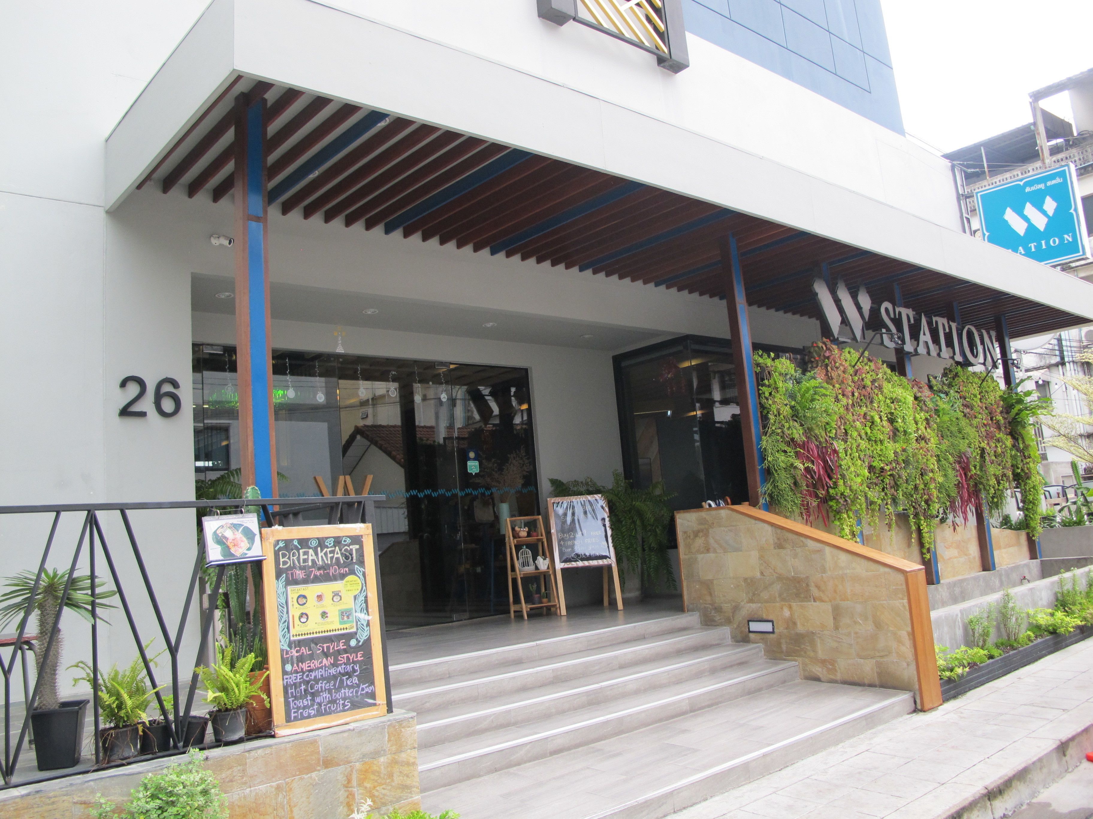 front of property – evening/night