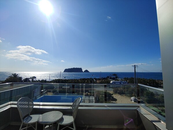 Land view from property - Sodam Pension (Seogwipo)