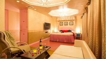 Economy-Doppelzimmer, 1 Doppelbett, Bergseite