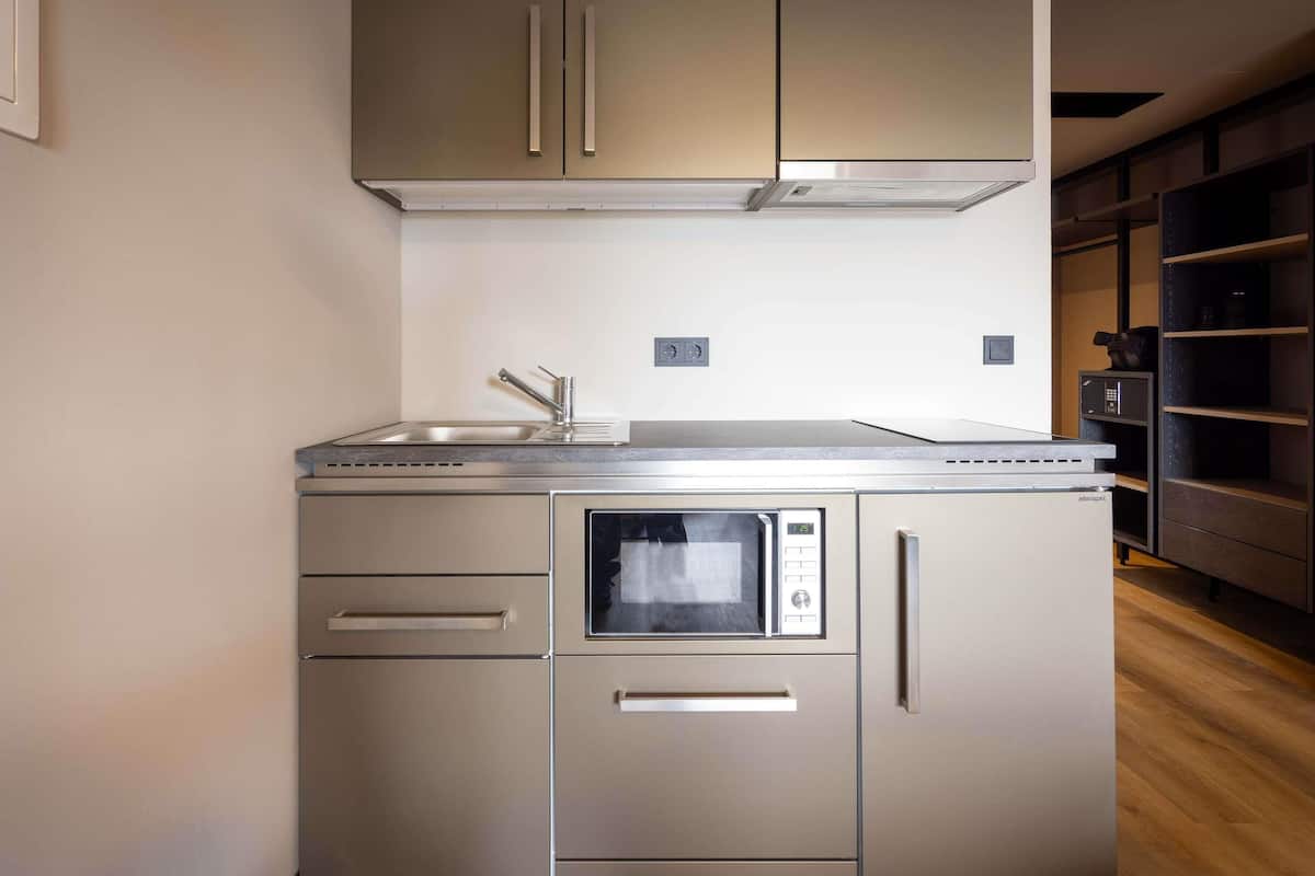 superior apartment, 1 king bed | in-room safe, desk, soundproofing, iron/ironing board