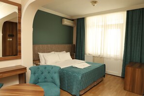 Single Room | Premium bedding, minibar, individually decorated, individually furnished - Hotel Buldum (Ankara)