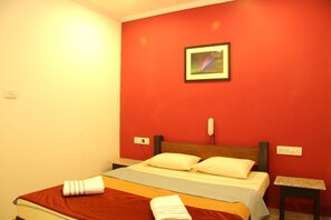 In-room safe, desk, soundproofing, rollaway beds