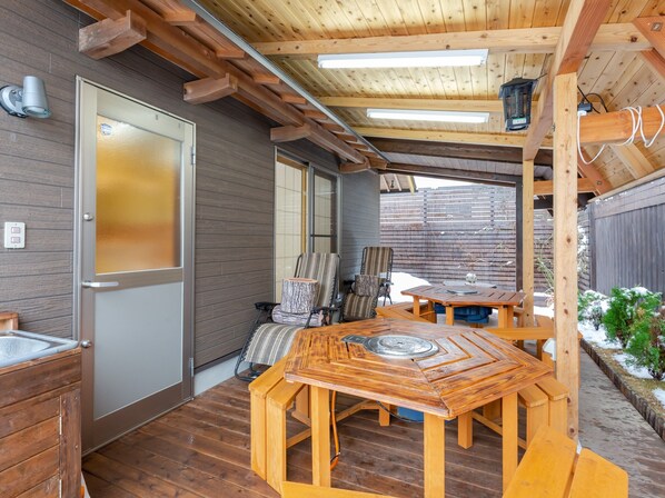 Japanese Room - Quintuple, (Non-Smoking) | Terrace/patio
