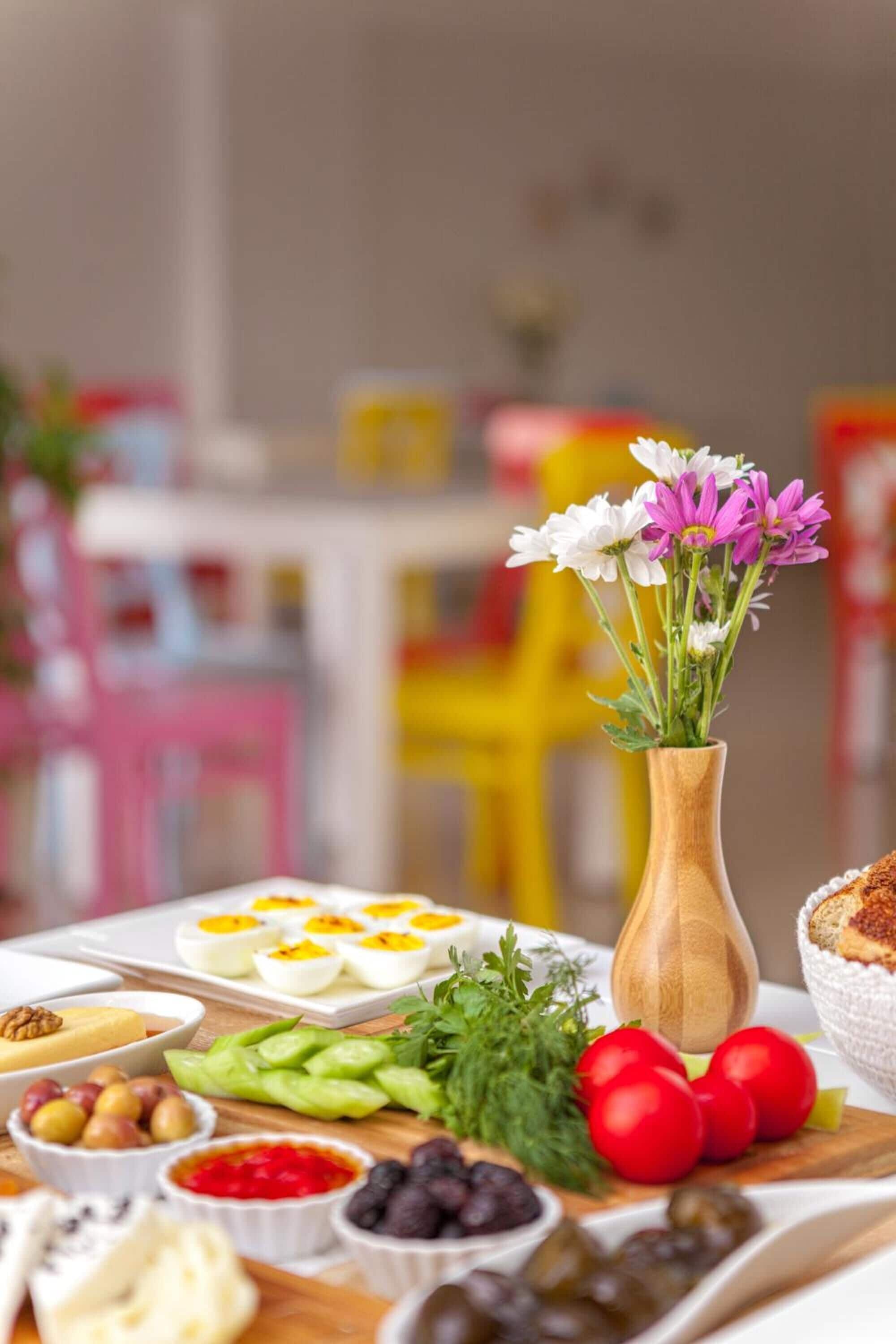 Petit déjeuner servi sur place
