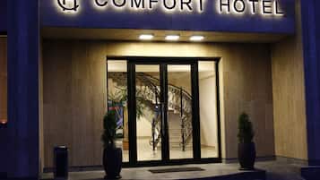 Voorkant van accommodatie