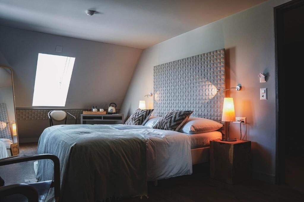 Standard Double Room, Mountain View | Premium bedding, in-room safe, iron/ironing board