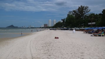 White sand