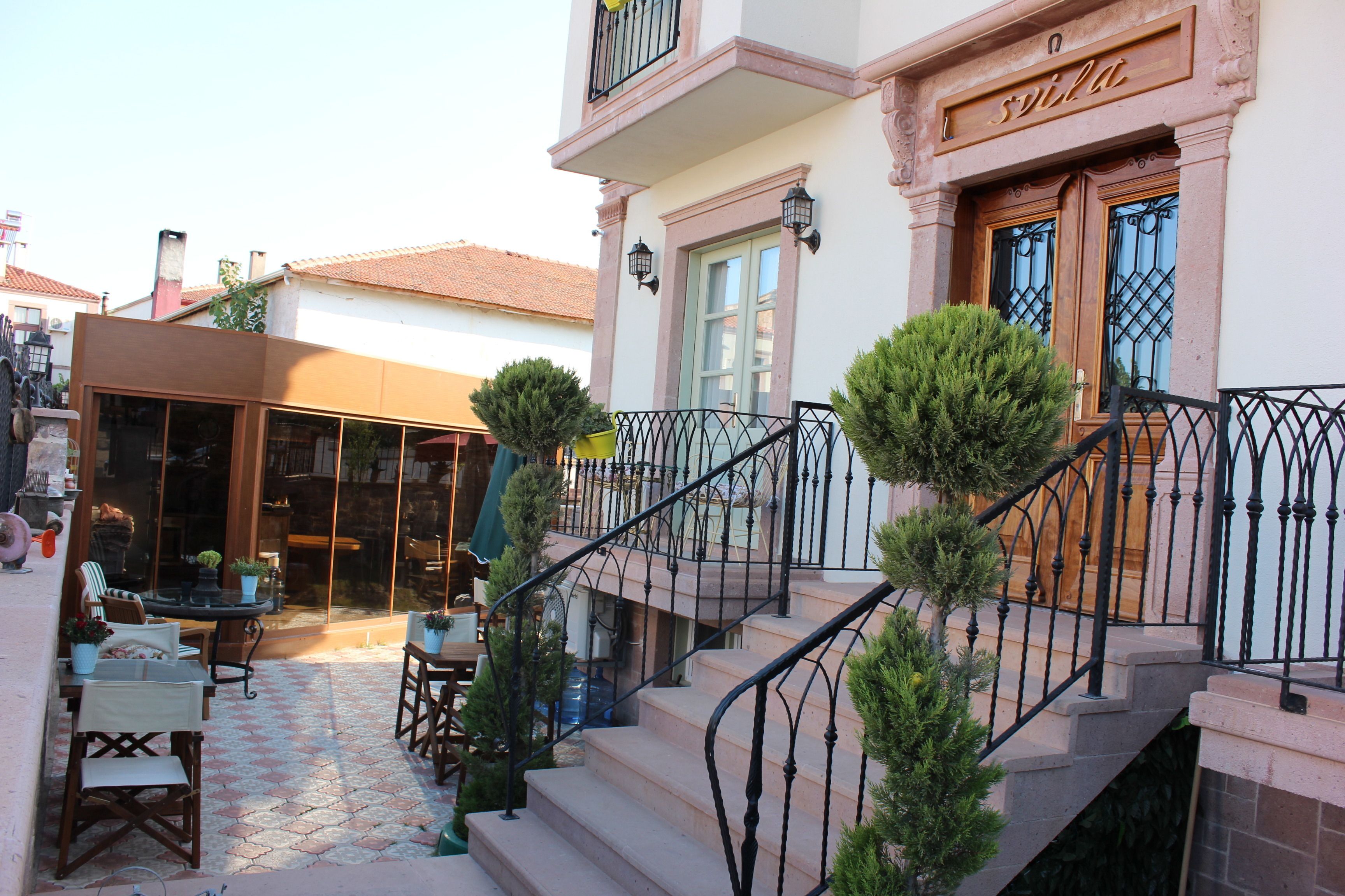 Entrada de la propiedad