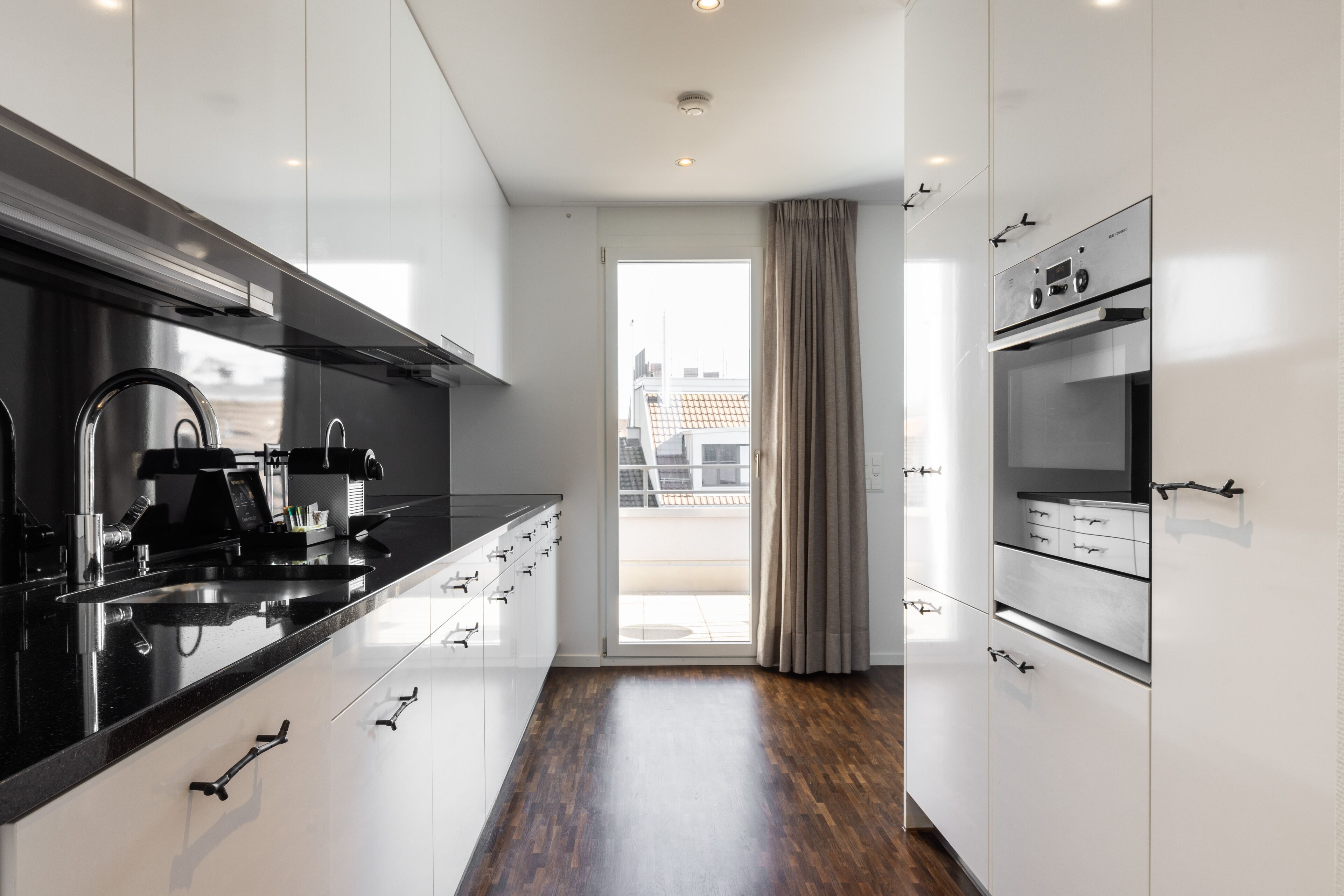 Superior-Penthouse, 2 Schlafzimmer, Nichtraucher, Balkon | Eigene Küche