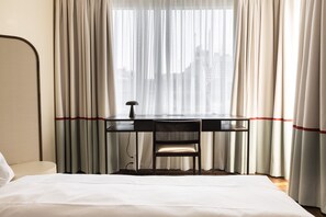 Penthouse Superior - 2 sovrum - icke-rökare - balkong | Sängtillbehör av högsta kvalitet och värdeförvaringsskåp på rummet