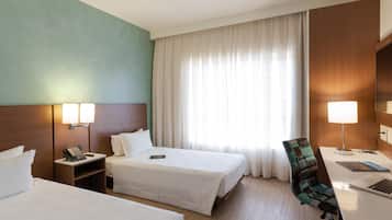 Standard Apartment, 2 Single Beds | Premium bedding, pillow-top beds, in-room safe, desk