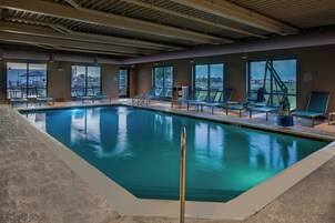 Indoor pool, a heated pool