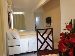 Triple Room | Premium bedding, desk, blackout drapes, iron/ironing board