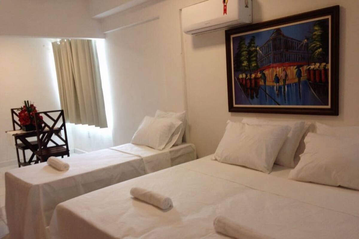 Triple Room | Premium bedding, desk, blackout drapes, iron/ironing board