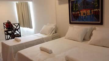 Triple Room | Premium bedding, desk, blackout drapes, iron/ironing board