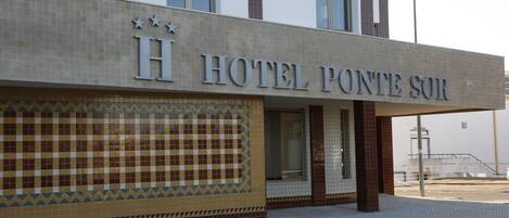 Fassade der Unterkunft