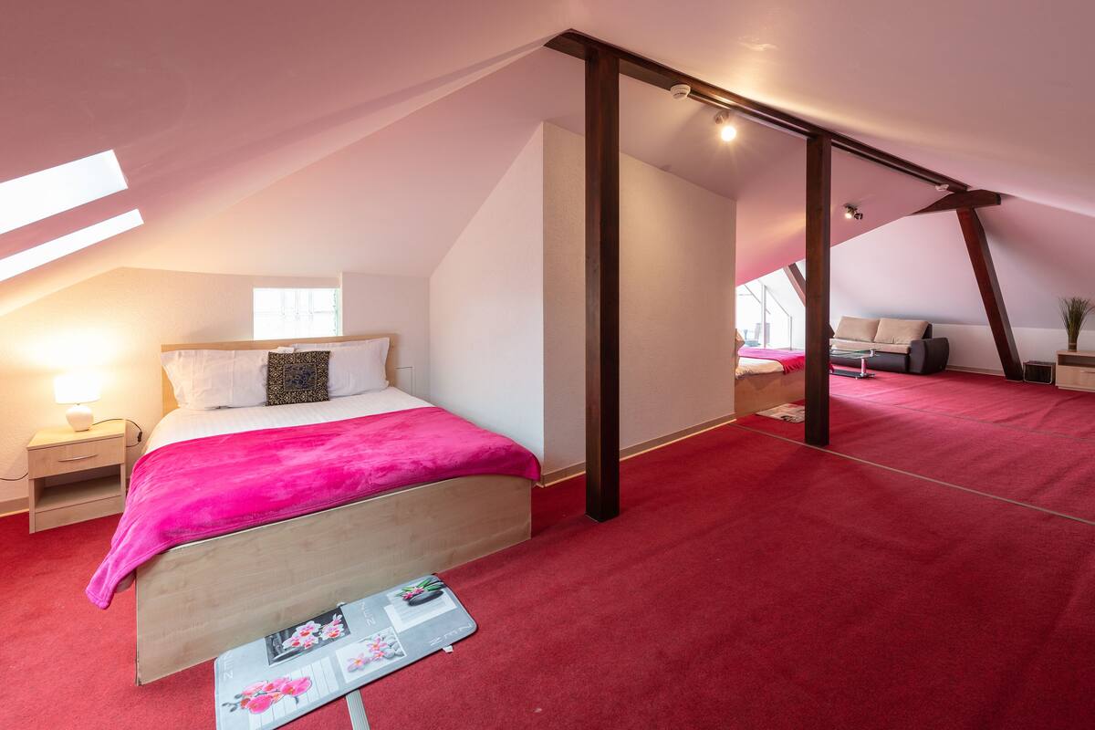 Soundproofing, iron/ironing board, free WiFi, bed sheets