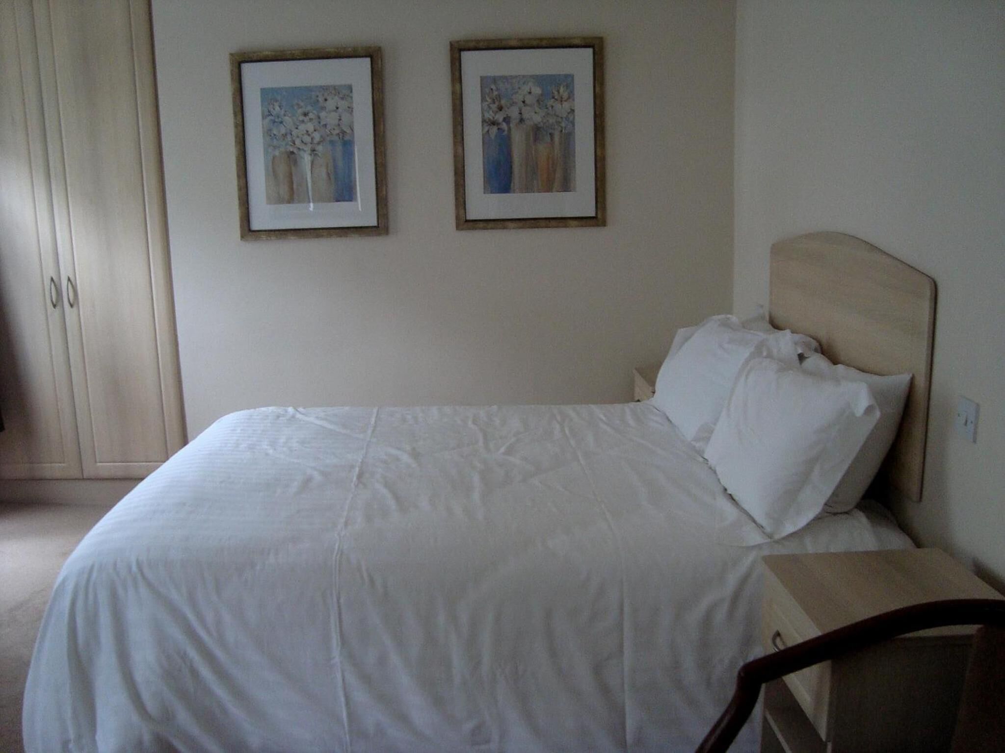 desk, blackout curtains, free wifi, bed sheets