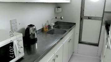 Yacht, 3 Bedrooms, Overwater | Private kitchen | Fridge, microwave, coffee/tea maker, electric kettle