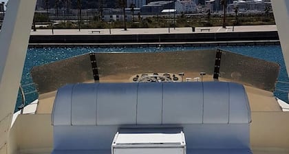 60ft Motor Yacht in Ocean Village Gibraltar