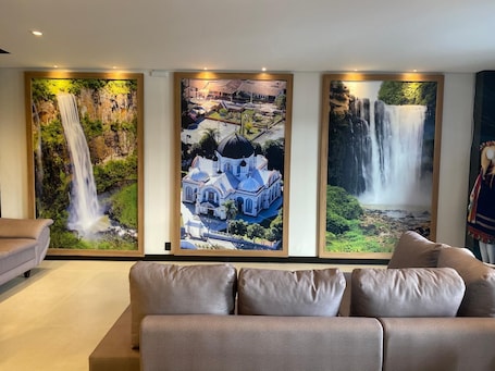 Lobby. Mayná Hotel Prudentópolis