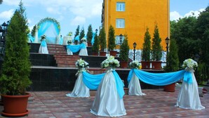 屋外結婚式場